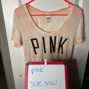 Pink t shirt
